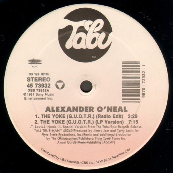 Alexander O'Neal - The Yoke (G.U.O.T.R.)