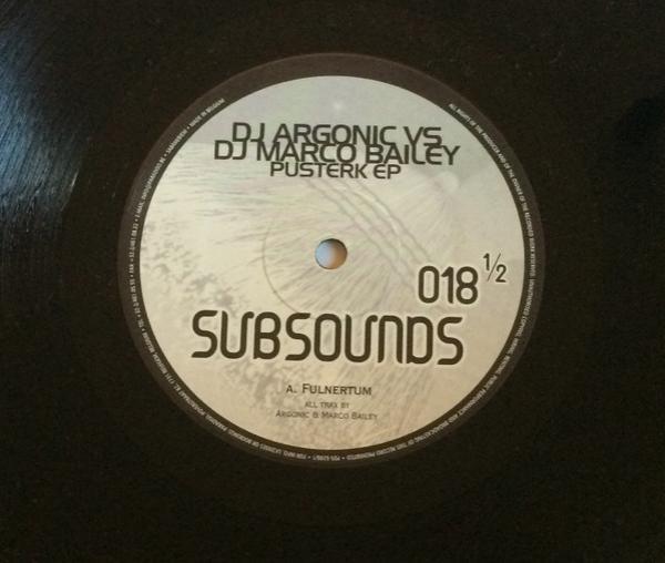 Argonic, Marco Bailey - Pusterk EP
