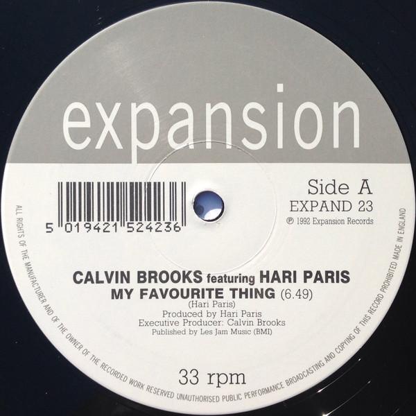 Calvin Brooks, Hari Paris - My Favourite Thing