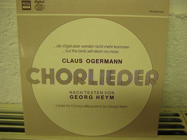 Claus Ogerman - Chorlieder