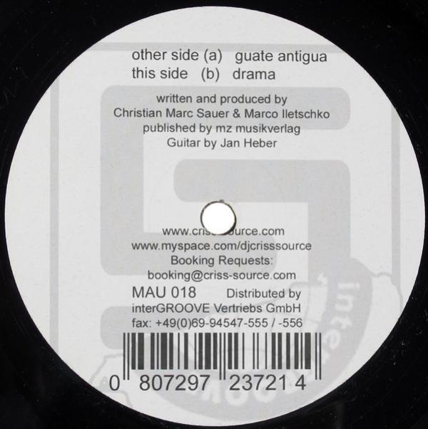 Criss Source - Guate Antigua / Drama