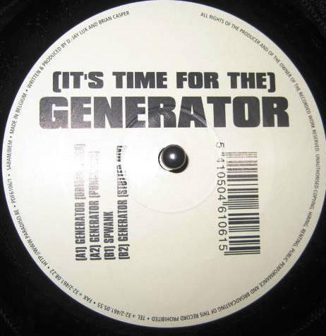 D-Jay Lux, Brain Casper - (It's Time For The) Generator