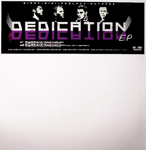 DJ Gigi, Giant (9) - Dedication EP