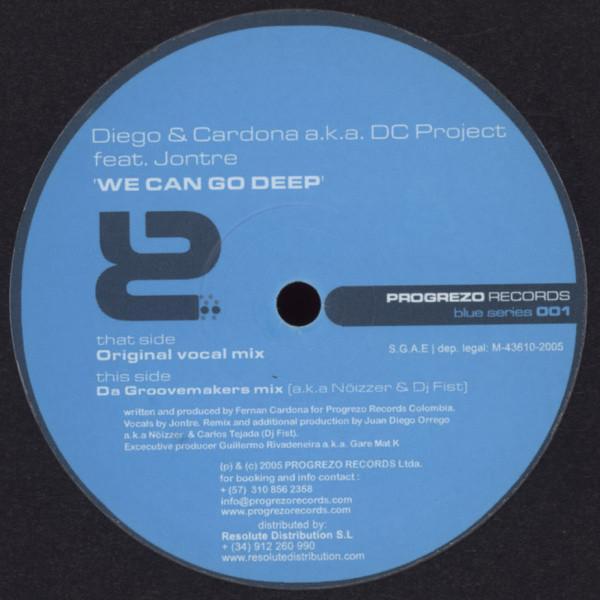 Diego Gomez, Fernan Cardona, DC Project , Jontre - We Can Go Deep
