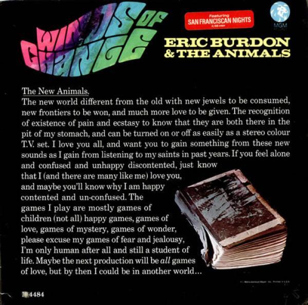 Eric Burdon & The Animals - Winds Of Change