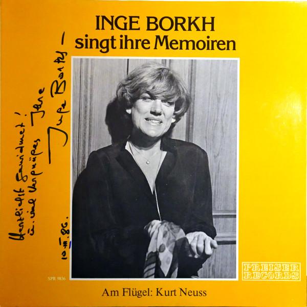 Inge Borkh - Singt Ihre Memoiren