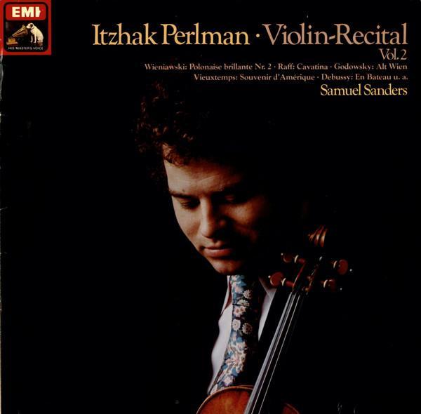 Itzhak Perlman, Samuel Sanders (2) - Violin-Recital Vol. 2