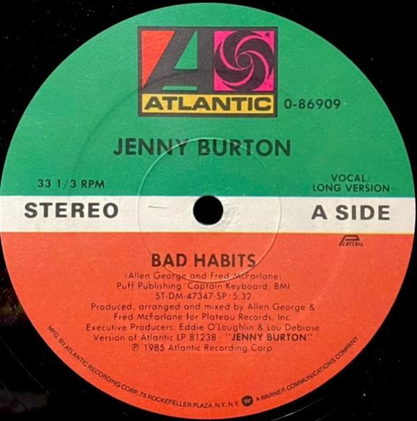 Jenny Burton - Bad Habits