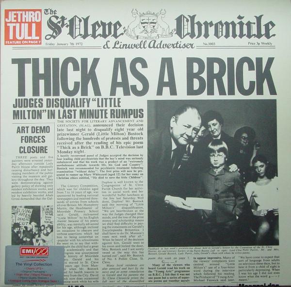 Jethro Tull - Thick As A Brick