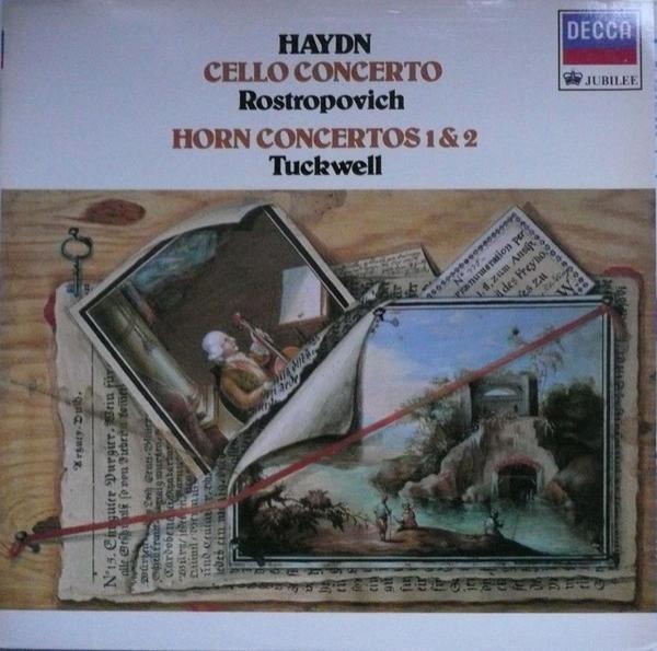 Joseph Haydn, Barry Tuckwell, Mstislav Rostropovich, Benjamin Britten, Sir Neville Marriner - Cello Concerto - Horn Concertos 1&2