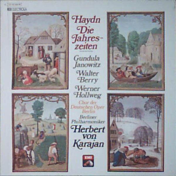 Joseph Haydn, Gundula Janowitz, Walter Berry, Werner Hollweg, Chor der Deutschen Oper Berlin, Berliner Philharmoniker, Herbert von Karajan - Die Jahreszeiten - Gesamtaufnahme