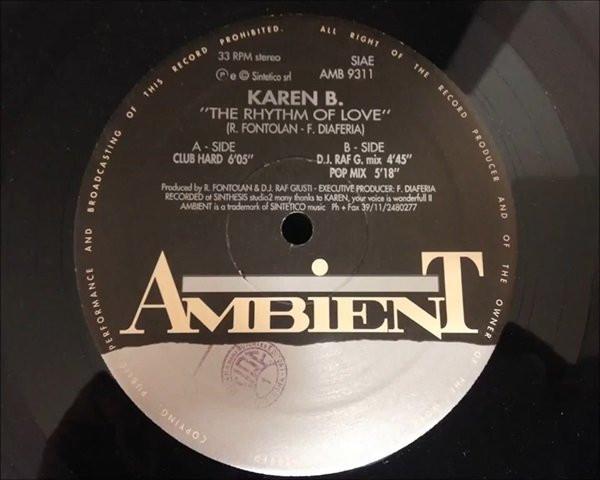Karen B - The Rhythm Of Love