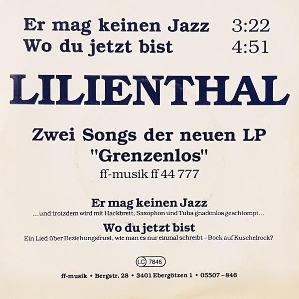 Lilienthal  - Er Mag Keinen Jazz