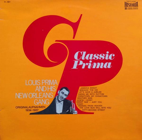 Louis Prima & His New Orleans Gang - Classic Prima