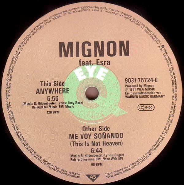 Mignon, Esra - Me Voy Soñando (This Is Not Heaven)