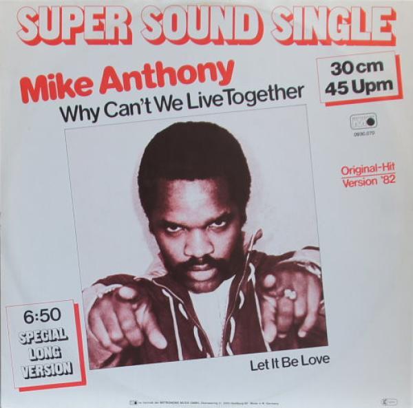 Mike Anthony - Why Can't We Live Together