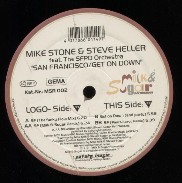 Mike Stone & Steve Heller, The SFPD Orchestra - San Francisco / Get On Down
