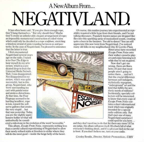 Negativland - Escape From Noise