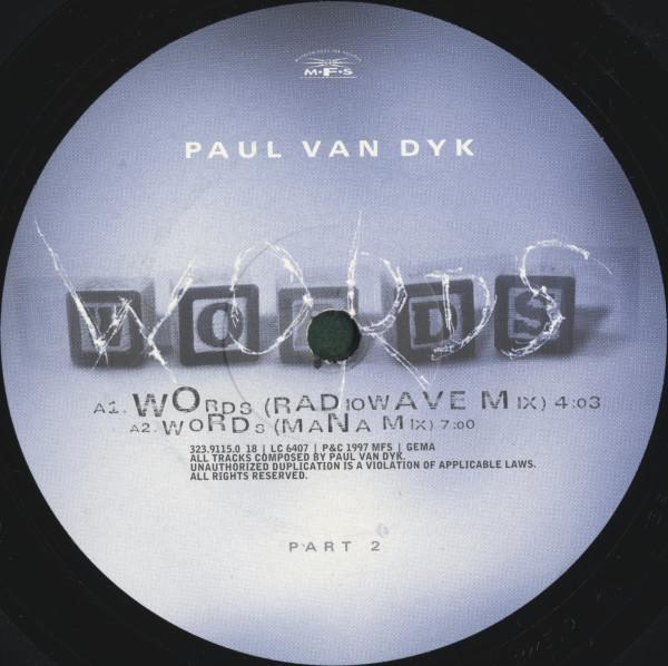 Paul van Dyk - Words (Part 2)