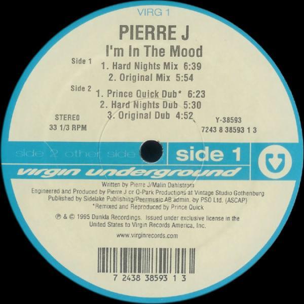 Pierre J - I'm In The Mood