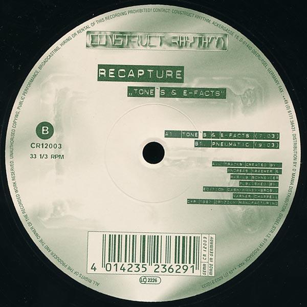 Recapture - Tone`s & E-Facts