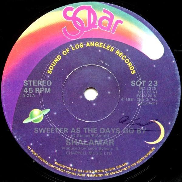 Shalamar - Sweeter As The Days Go By