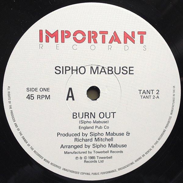 Sipho Mabuse - Burn Out