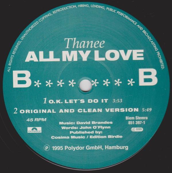 Thanee - All My Love