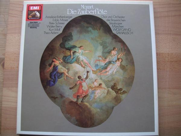 Wolfgang Amadeus Mozart, Anneliese Rothenberger, Edda Moser, Peter Schreier, Walter Berry, Kurt Moll, Theo Adam, Chor Der Bayerischen Staatsoper, Bayerisches Staatsorchester, Wolfgang Sawallisch - Die Zauberflöte