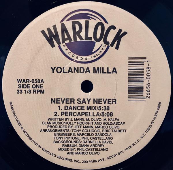 Yolanda Milla - Never Say Never